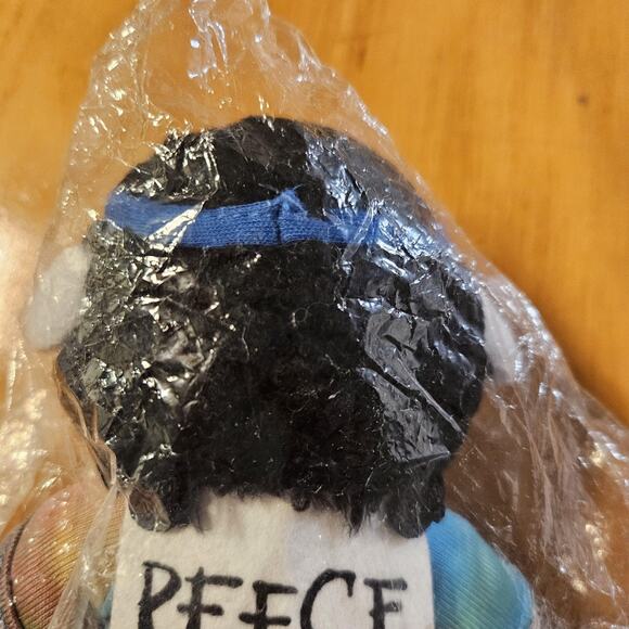 Chick-fil-A Cow Plush Stuffed Toy PEECE LUV CHIKIN Hippie Blue Sunglasses - Picture 8 of 11